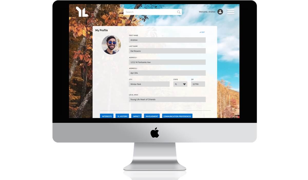 Young Life Community screen 4